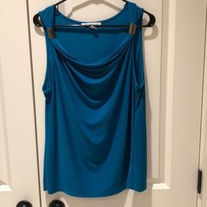 Kenneth Cole Turquoise top